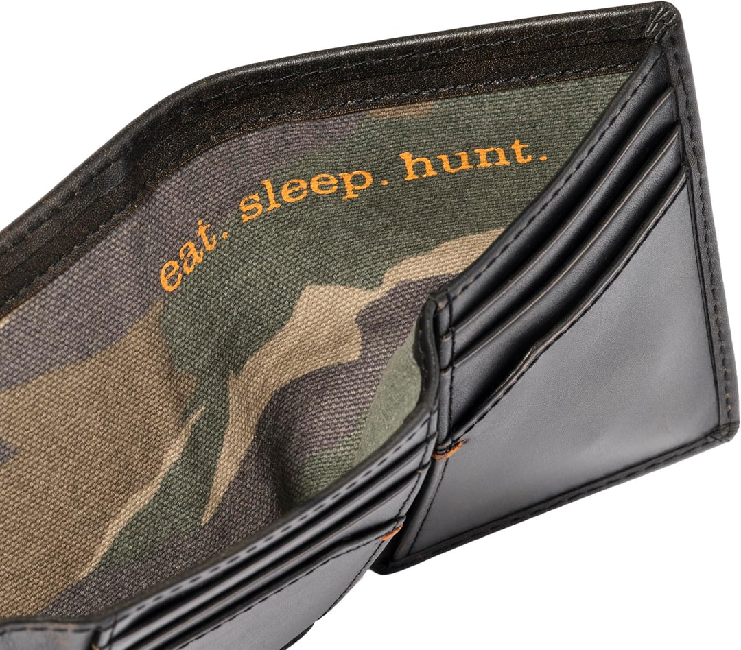 House of Jack Co. Billetera triple | Trifold de cuero para hombre |...