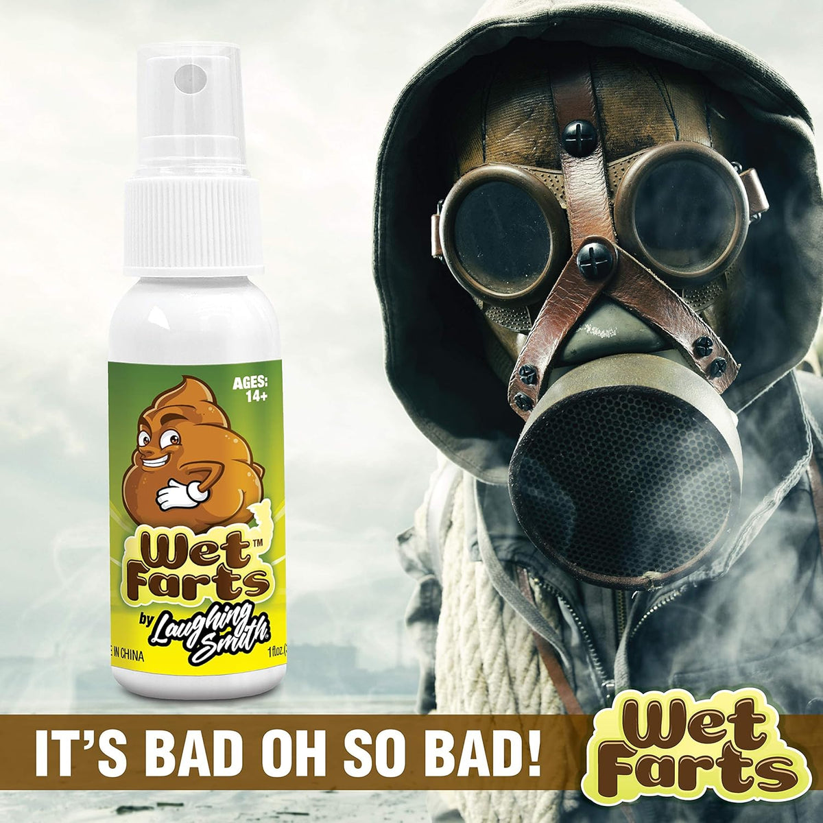 Laughing Smith - Pedos Húmedos - Spray Apestoso Potente -
