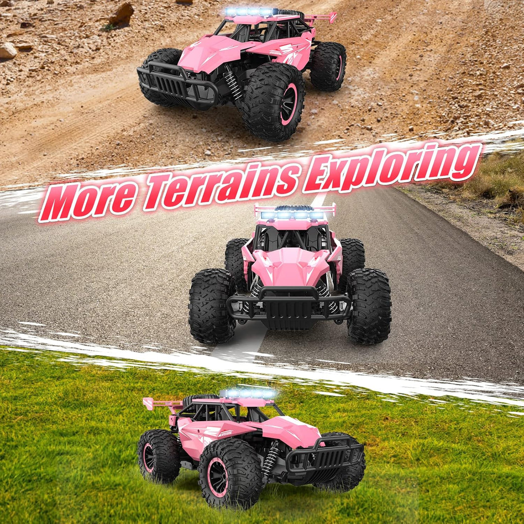 kolegend Auto a control remoto para niñas 50+min Monster Trucks 12....