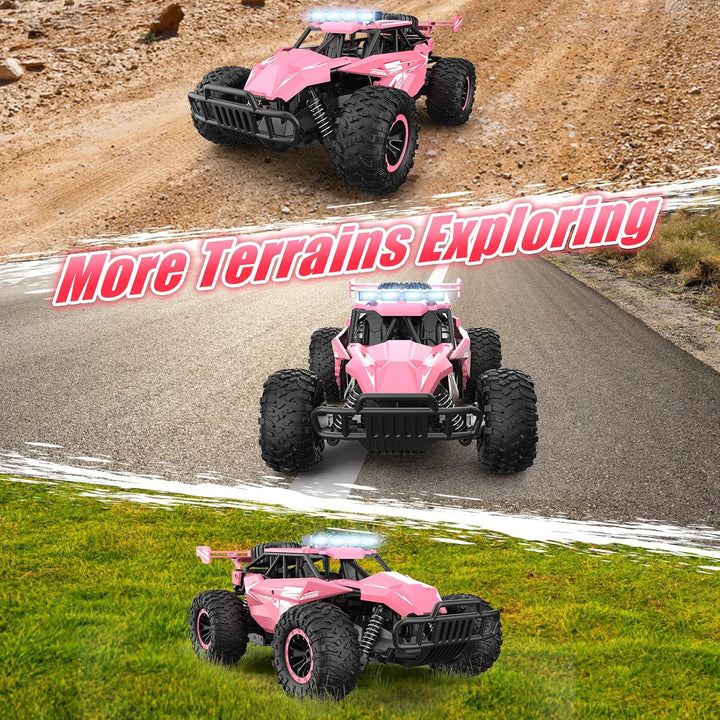 kolegend Auto a control remoto para niñas 50+min Monster Trucks 12....
