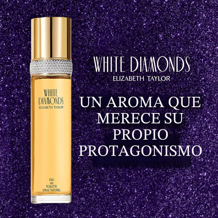 Elizabeth Taylor White Diamonds Perfume para mujer, fragancia flora...