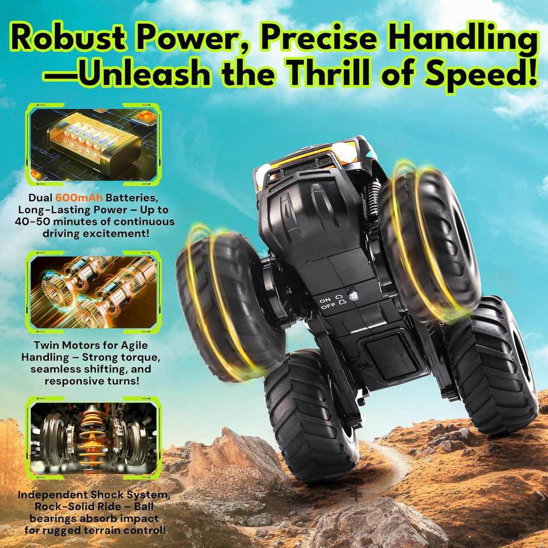 Threeking 1:16 Impermeable Monster Truck SUV Juguetes RC Cars Contr...