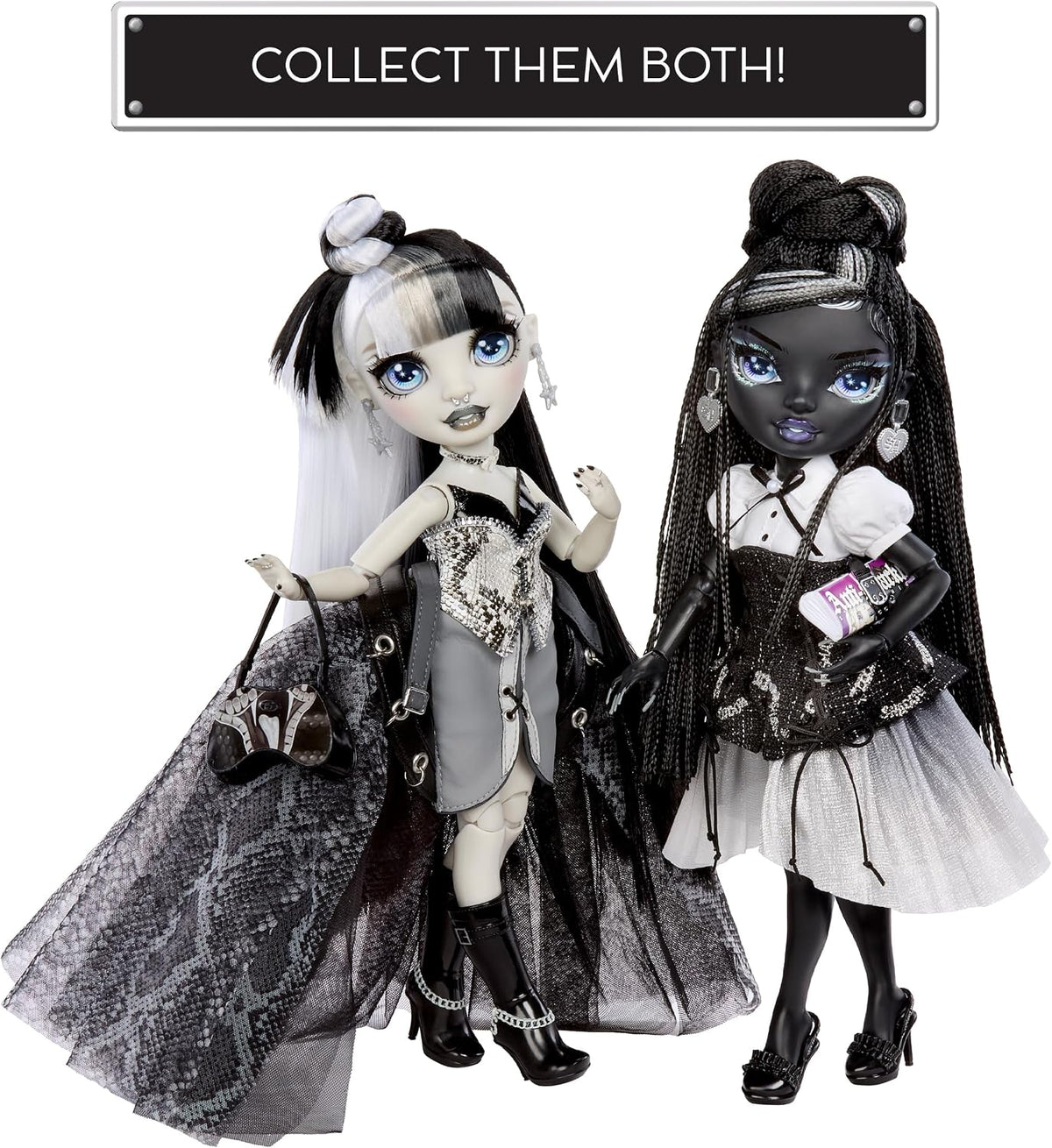 Shanelle Onyx - Muñeca Shadow High de edición limitada, pelo negro de 11 pulgadas, traje de diseñador premium con accesorios para niños de 6 a 12 años y coleccionistas
