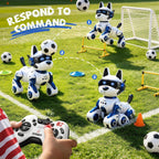 Perro robot inteligente, 2.4GHz control remoto robot perro juguetes para