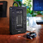 CyberPower ST625U Standby UPS Battery Backup y Surge Protector