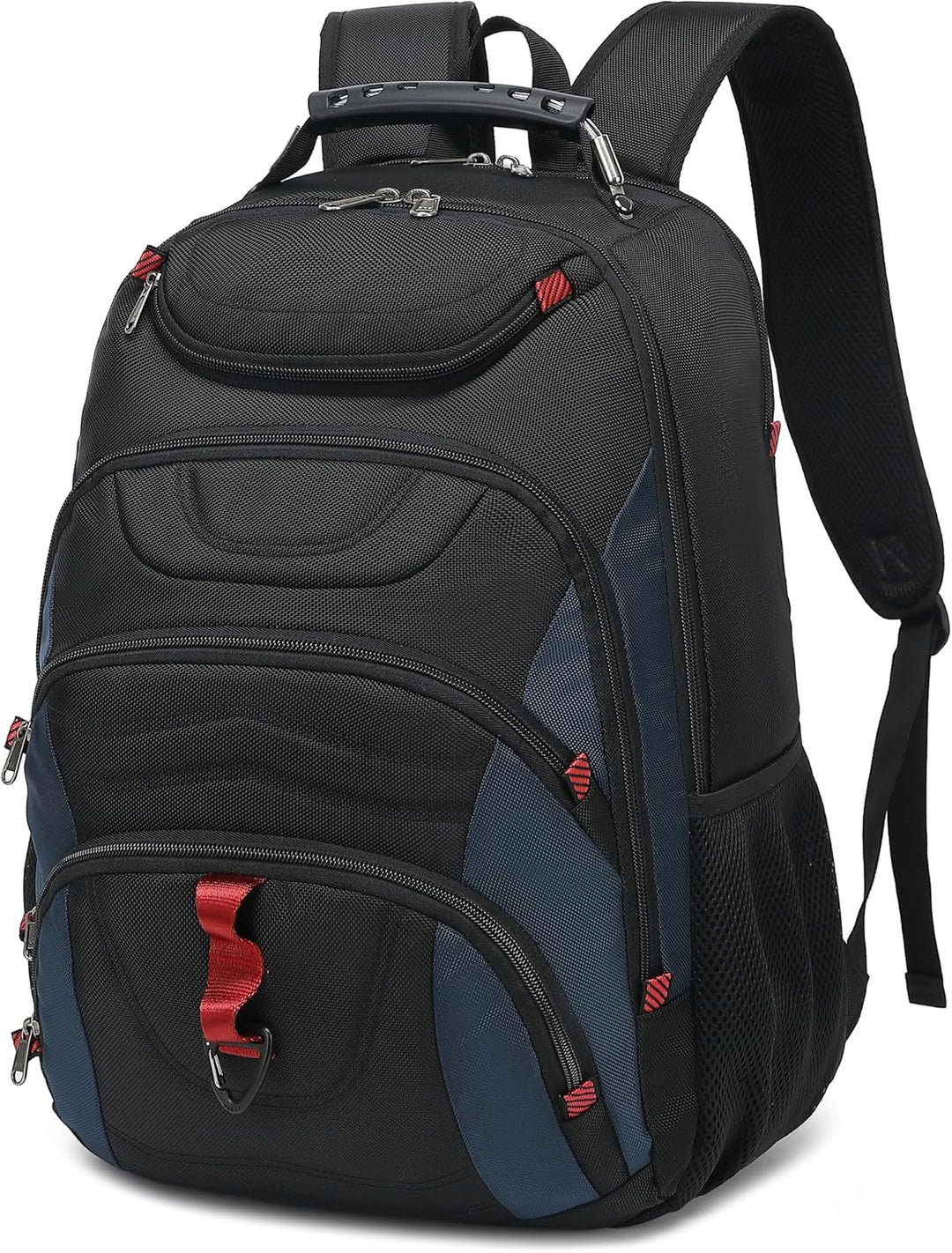 Mochila para laptop Boavan para hombres (Negro, 15.6), Elegante