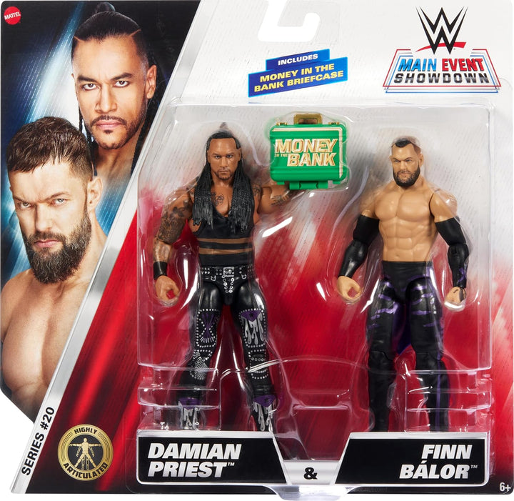 Mattel WWE Main Event Championship Showdown - Juego de 2 figuras de...