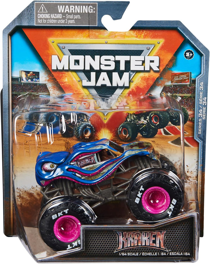 Monster Jam Camión monstruo oficial Kraken vehículo