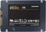 SAMSUNG 870 QVO SATA III SSD 8TB 2.5" Unidad de estado sólido i...