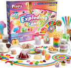 Playz - Kit de química CTIM de ciencia alimentaria, haz tus propios experimentos de chocolates y dulces para niños, niñas y adolescentes a partir de 8, 9, 10, 11, 12, 13+ años