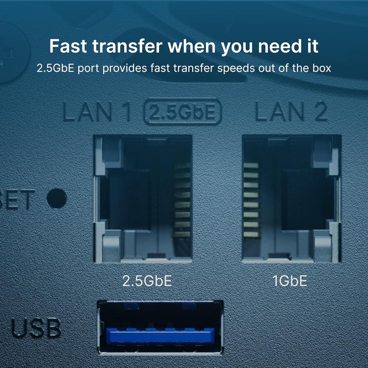 Synology DiskStation DS425+ de 4 bahías (sin disco)