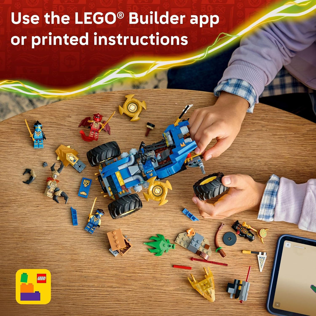 LEGO NINJAGO Jays - Juguete de construcción de autos