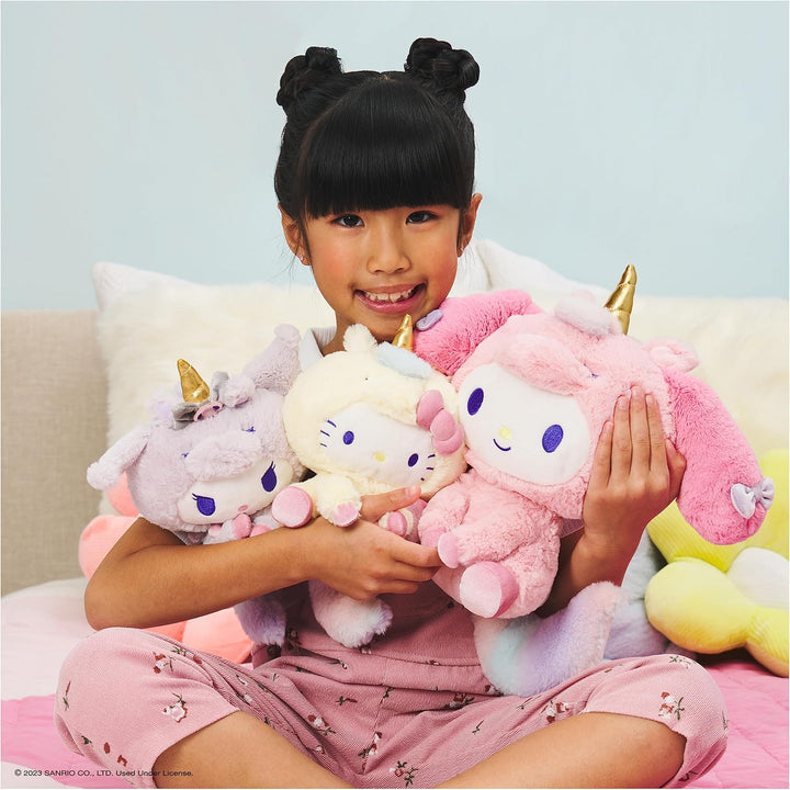 GUND Sanrio Hello Kitty - Juguete de peluche de unicornio