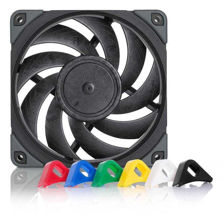 Noctua NF-A12x25 PWM chromax.Black.swap, ventilador silencioso de a...