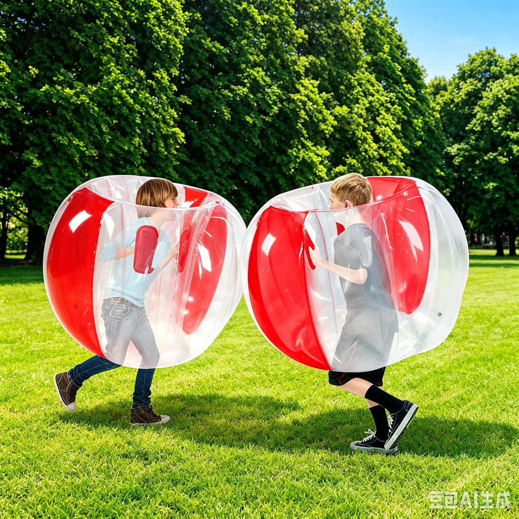 ZHUYNXIR 2 piezas de pelotas Sumo para niños, pelotas de parachoques para niños, pelota Sumo para niños, pelota de juego de césped para niños para juegos de equipo al aire libre para 3+ años (36