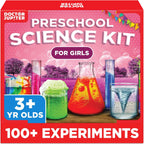 Doctor Jupiter Kit de ciencia preescolar para niñas, Kit de ciencia preescolar para niñas: 3+