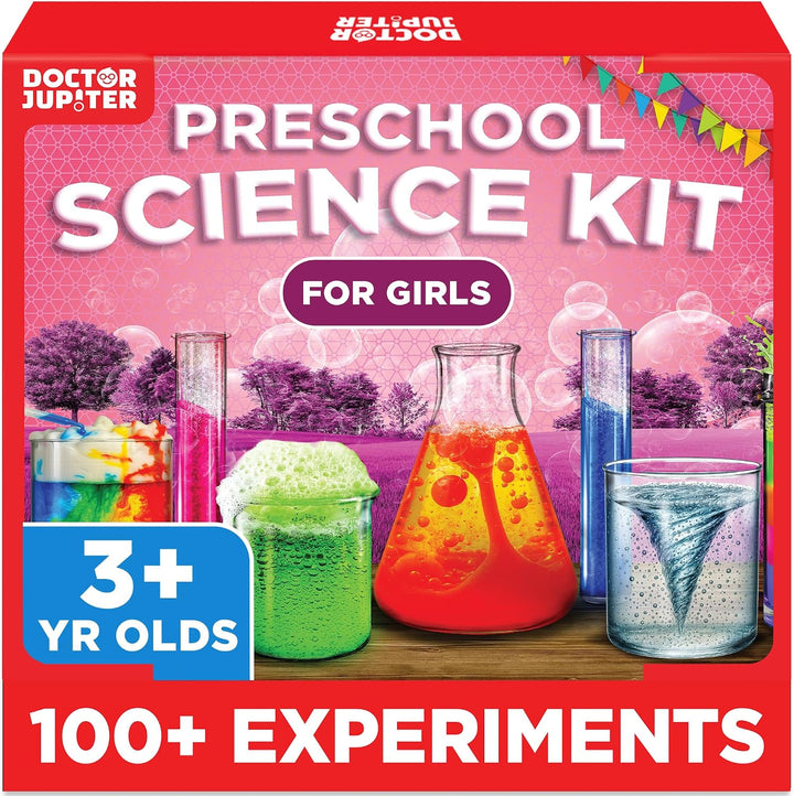 Doctor Júpiter - Kit de ciencia preescolar para niñas de 3 a 5 años...