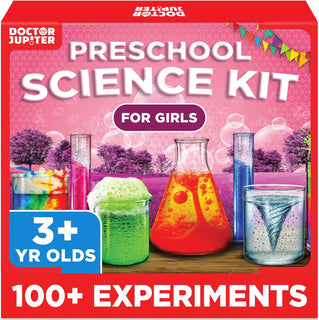 Doctor Júpiter - Kit de ciencia preescolar para niñas de 3 a 5 años...