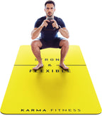 Esterilla de entrenamiento grande – Tapete de ejercicio extra grueso de