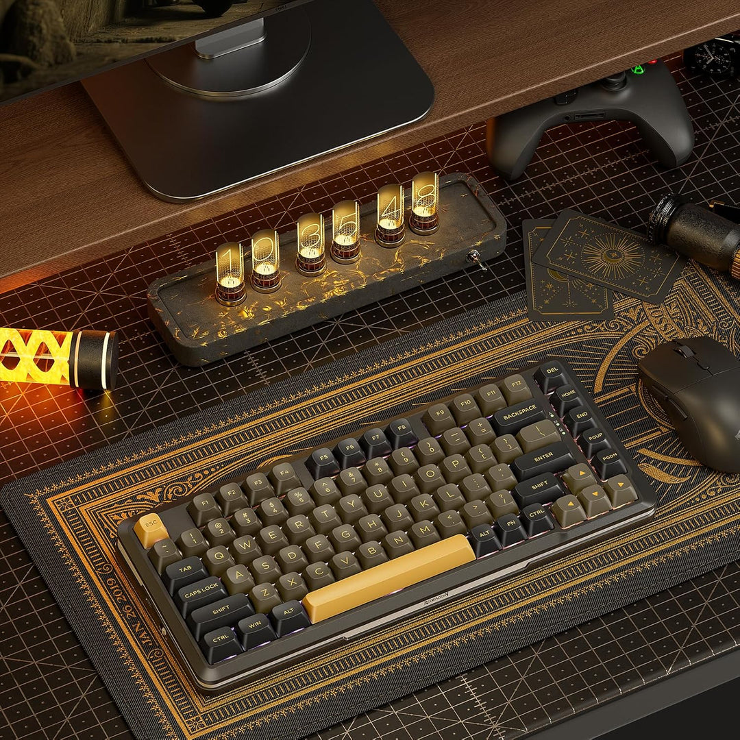 Redragon K738 Teclado mecánico inalámbrico, teclado de juego RGB mo...