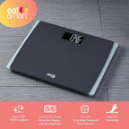 Eat Smart - Báscula digital para peso corporal, 550 libras, plataforma