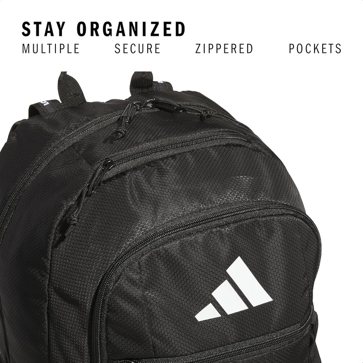 adidas Excel 7 Mochila escolar para portátil, gimnasio y viajes, 34L