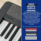 Casio Casiotone CT-S1 – Teclado retro sensible al tacto de 61 teclas | Diseño elegante y portátil para principiantes a profesionales | Piano de cola estéreo + 60 tonos AiX | Conectividad USB-MIDI |