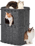 FUKUMARU Casa para gatos de interior, cama cálida para gatos