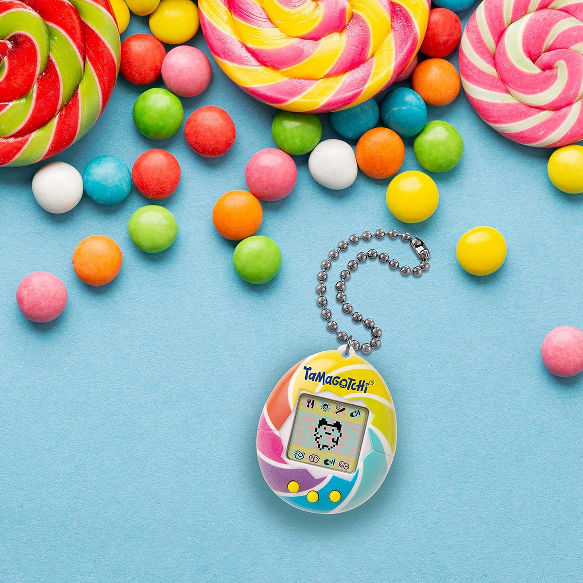 Tamagotchi Original - Candy Swirl (logotipo actualizado)