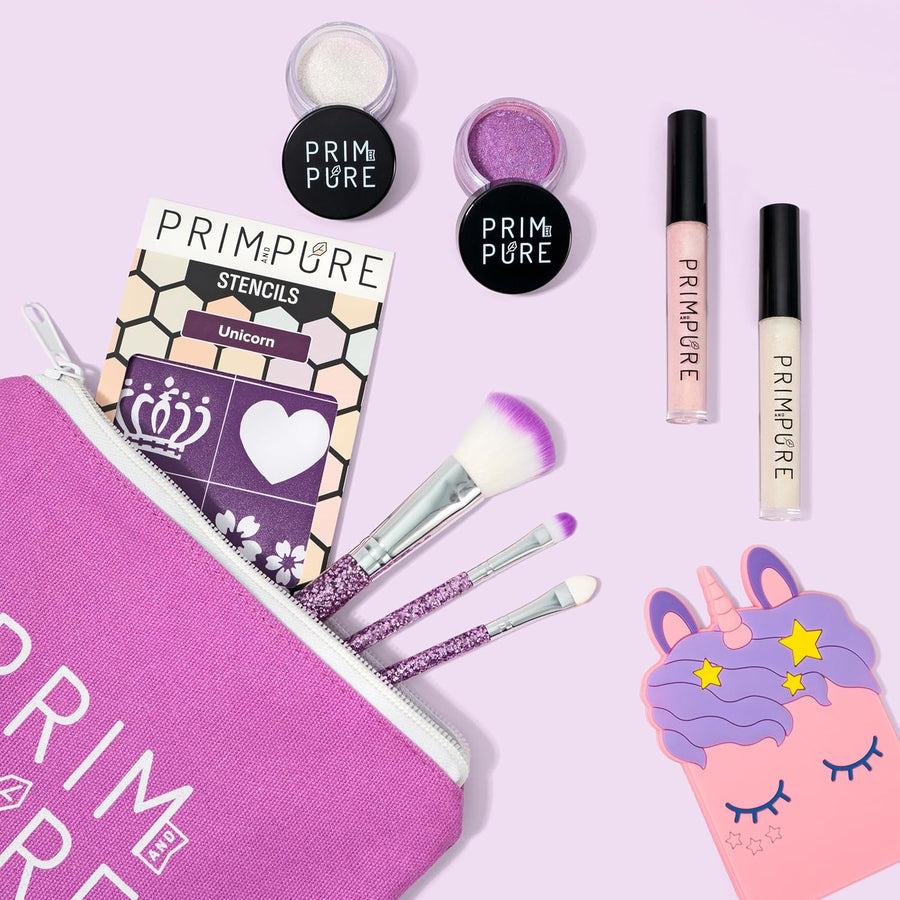 Prim and Pure Set de regalo mineral con espejo de unicornio, perfec...