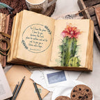 LEATHER VILLAGE Diario de cuero-7"X5"-Marrón Rústico