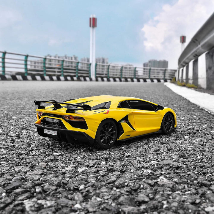 BEZGAR - Auto a control remoto Lambo a escala 1:24, automóvil de ju...