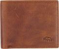 WITH LOVE Cartera plegable para hombre, organizador de dinero, tarj...