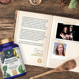 Abundant Earth Multivitamínico integral de alimentos para mujer Sup...