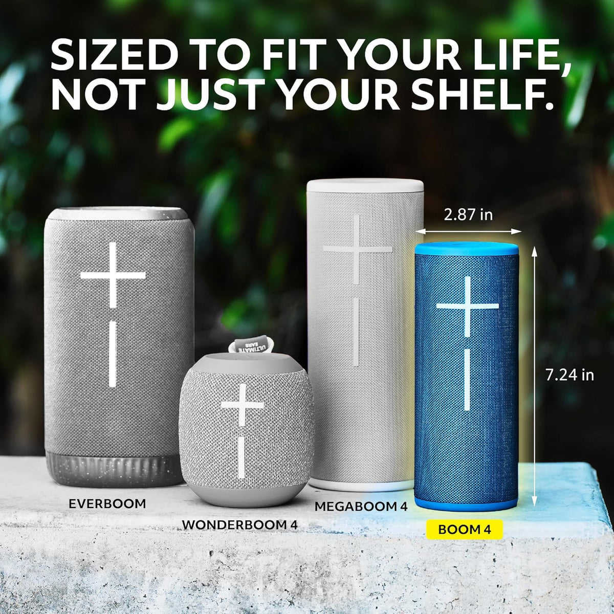 Ultimate Ears Boom 4 - Altavoz Bluetooth portátil impermeable con s...