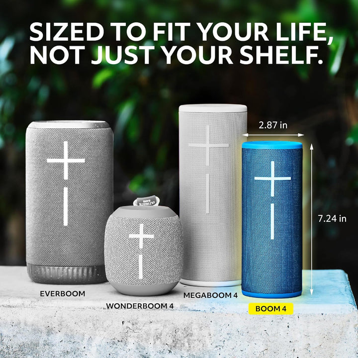 Ultimate Ears Boom 4 Altavoz Bluetooth portátil impermeable con son...