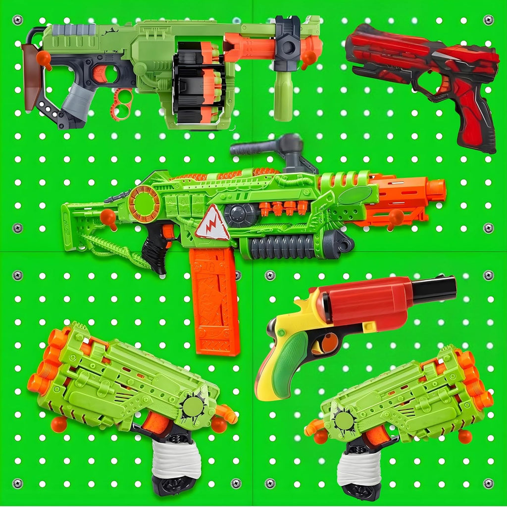 Tablero de madera para el organizador de almacenamiento de armas Nerf 13 x