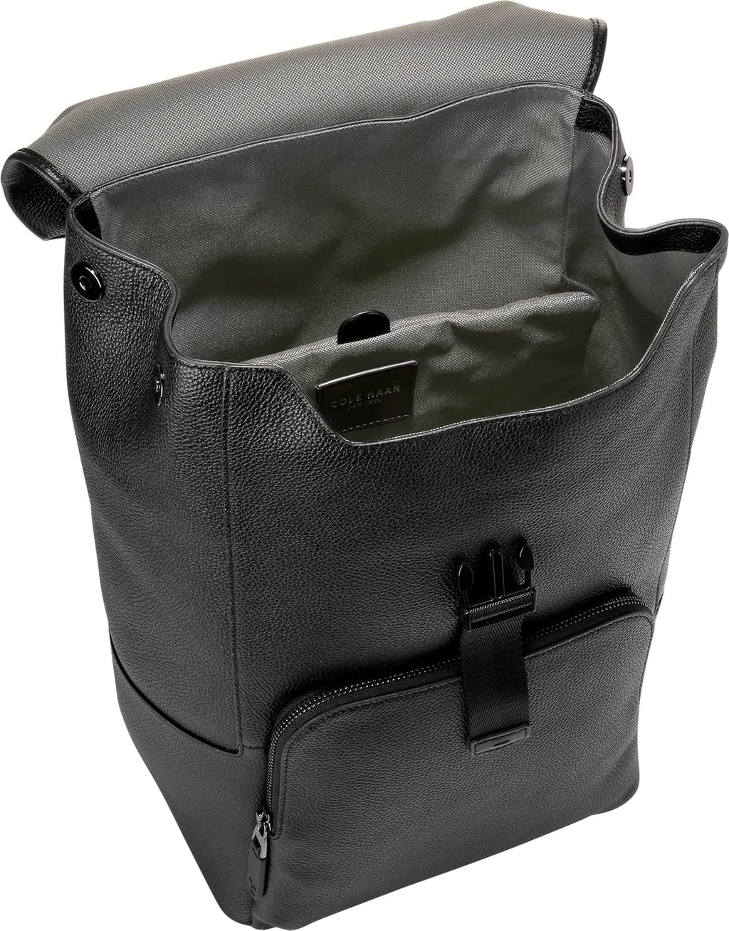 Cole Haan Mochila Hombre - Mochila Damon Flap, Negro