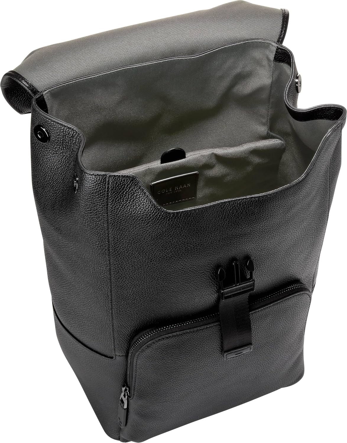 Cole Haan Mochila Hombre - Mochila Damon Flap, Negro