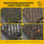 CAT® JustFit™ 3D - Tapete trasero de ajuste personalizado para Chevy Silverado 1500 Crew Cab 2014-2018, revestimiento de goma resistente medido por láser, accesorios Silverado
