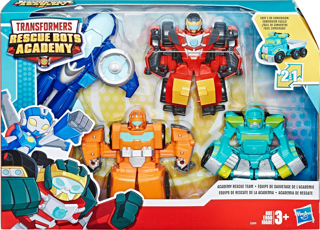 Playskool Heroes Transformers Rescue Bots Academy Rescue Team Pack,...