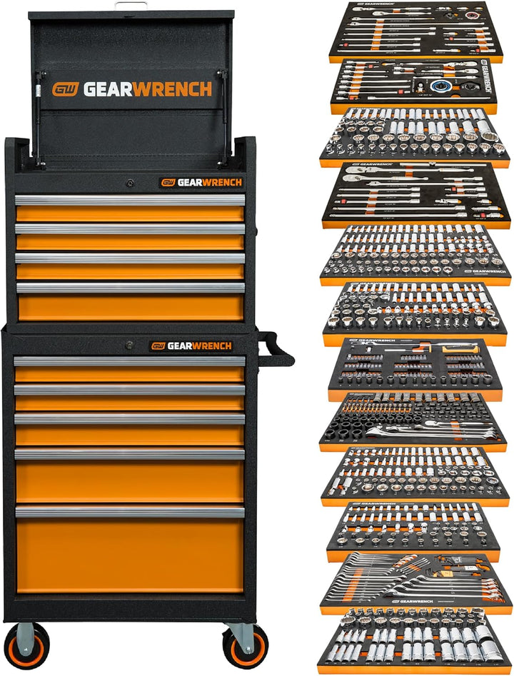 GEARWRENCH Juego de herramientas mecánicas maestras de 791 piezas e...