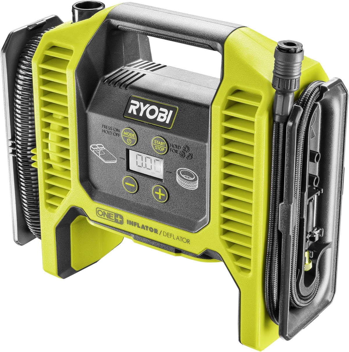 RYOBI 18V ONE+Batería Multicompresor R18MI-0 Digital Max Presión 10...