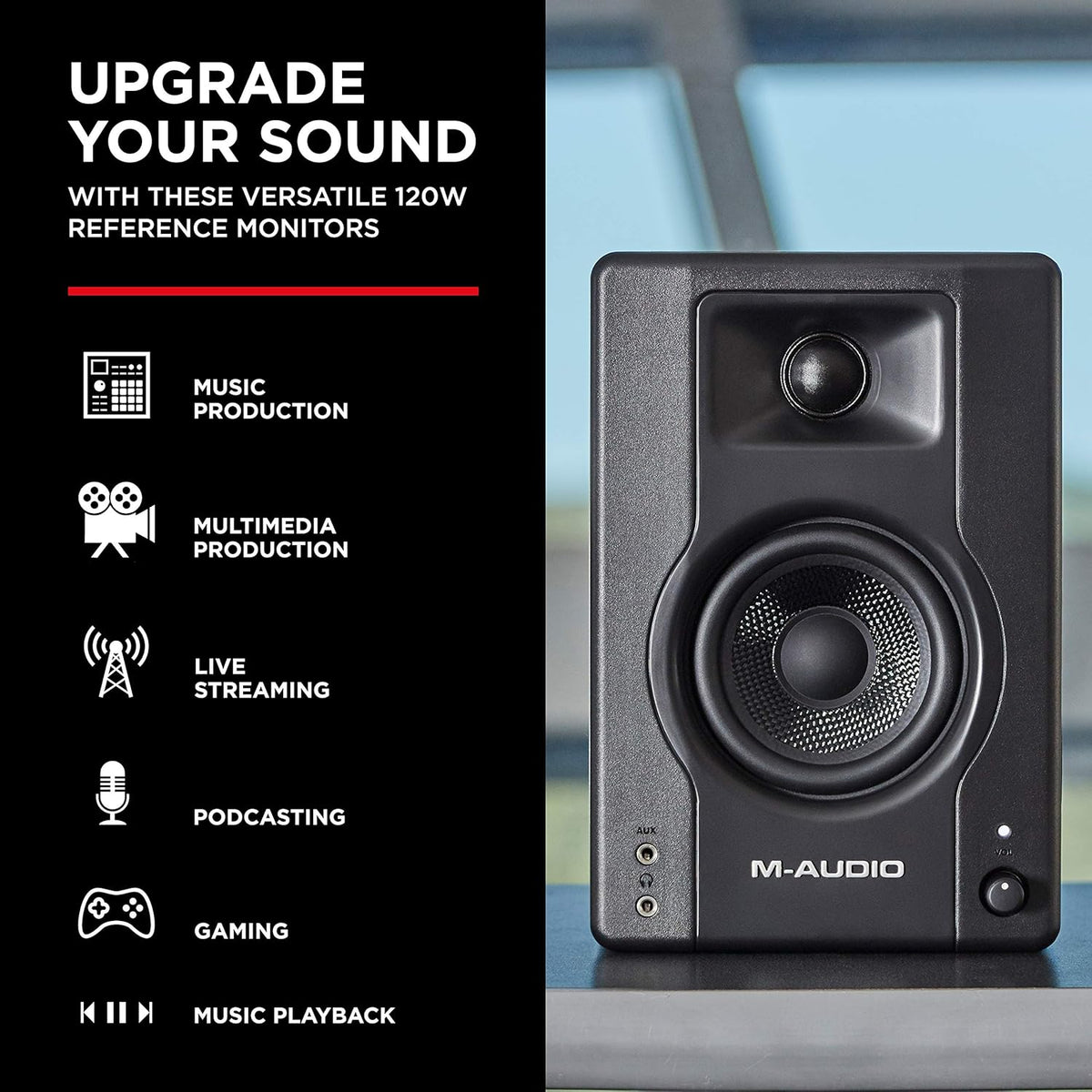 Paquete de estudio de grabación - Controlador de teclado MIDI USB A...