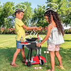 JOYIN Juego de 34 piezas de juguetes de cocina, parrilla de juego B...