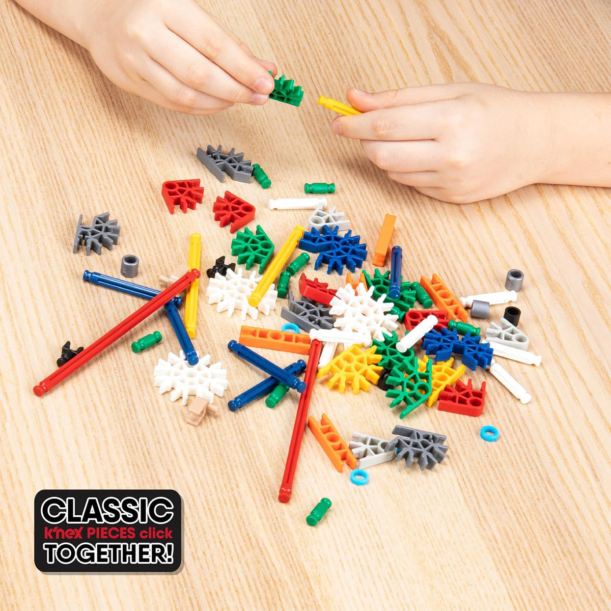 K'NEX - Set motorizado Power & Play, 529 piezas, construcción STEM, set de construcción para niños, a partir de 7 años