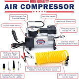 Inflador de Neumáticos Portátil Compresor de Aire \u2013 Bomba de A...