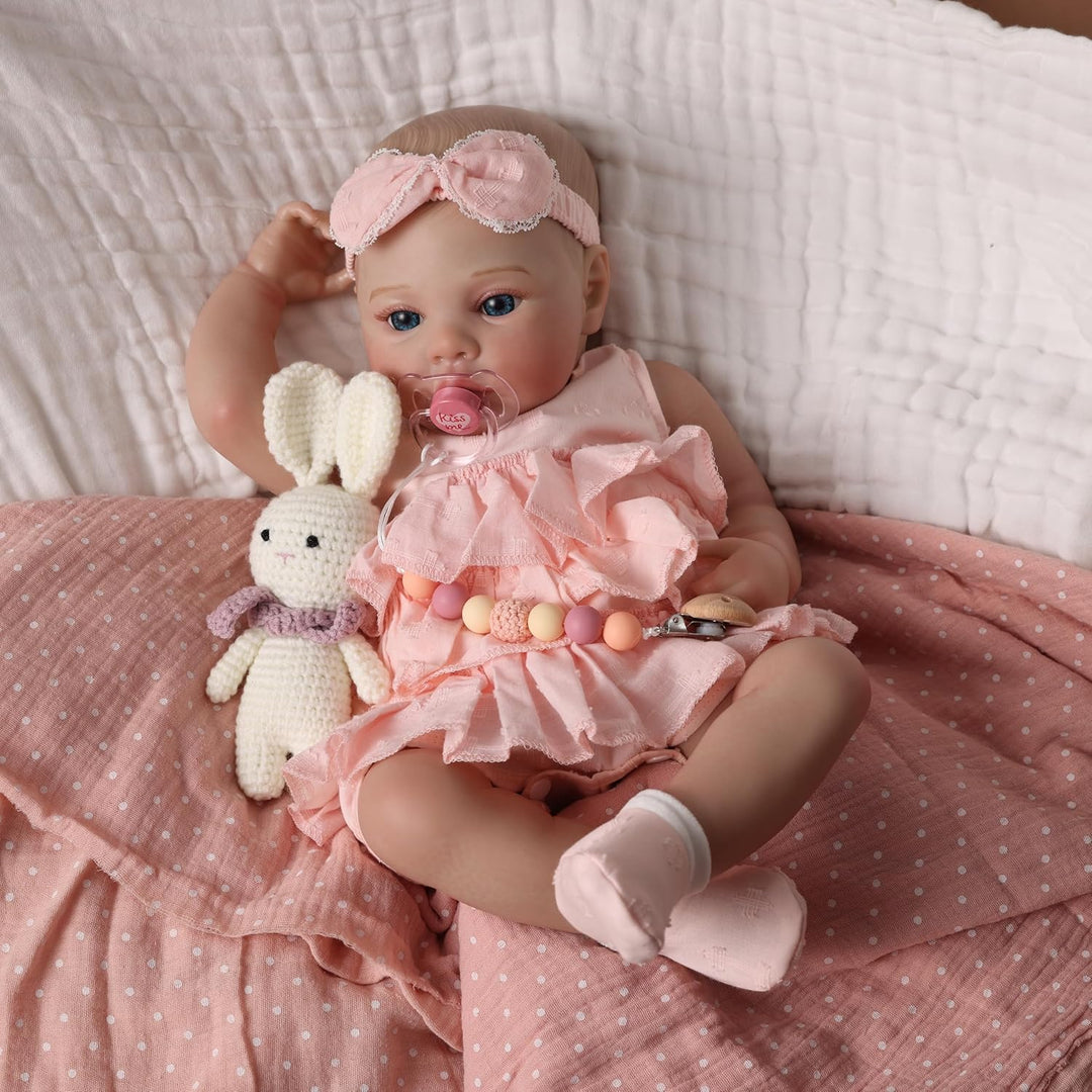 MYREBABY Muñecas bebés Reborn realistas, muñecas bebés recién nacid...