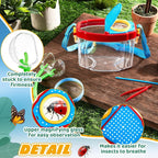 36 piezas atrapador de insectos para niños, kit explorador de
