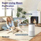 LEVOIT Purificadores de aire inteligentes para el hogar habitación grande